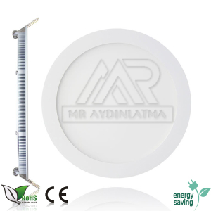 12/24 Volt 6 Watt Sıva Altı Led Panel