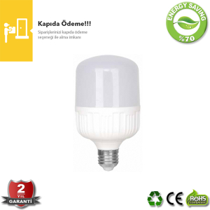 28 watt E27 Duylu Patlıcan Led Ampul