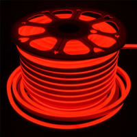 220 Volt 100 Metre Kırmızı Hortum Neon Şerit Led