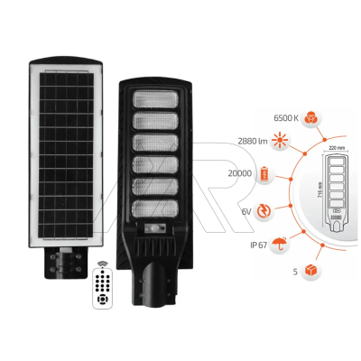 180 Watt Solar LED Projektör