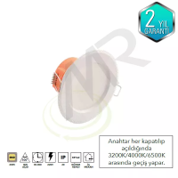 3 renkli led panel
