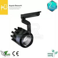 35 Watt Siyah Kasa Ledli Ray Spot Aydınlatma