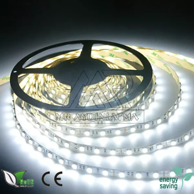5050 3 Çipli Beyaz Şerit Led