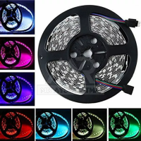 5050 Üç Çipli İç Mekan RGB Şerit LED