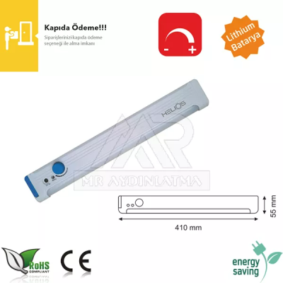 6 Watt 120 Ledli Şarj Edilebilir Işıldak