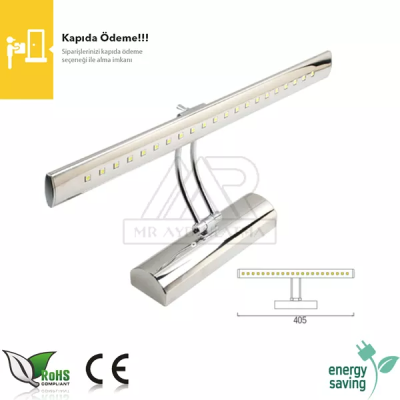 Flamingo 4 watt Krom Kasa Ledli Aplik