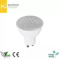 GU10 Duylu 5 Watt Çanak Led Ampul